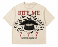 BITE ME Vintage T-Shirt — Cream