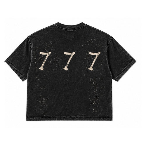 SEVEN Vintage T-Shirt — Black